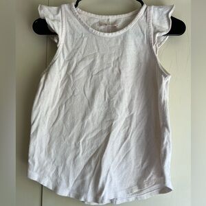 Madewell ruffle sleeve tank - size xs
